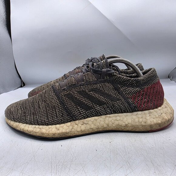 Adidas PureBoost Go Mens Size 9.5 Carbon Black Athletic Shoes Running Walking AH - Picture 16 of 16